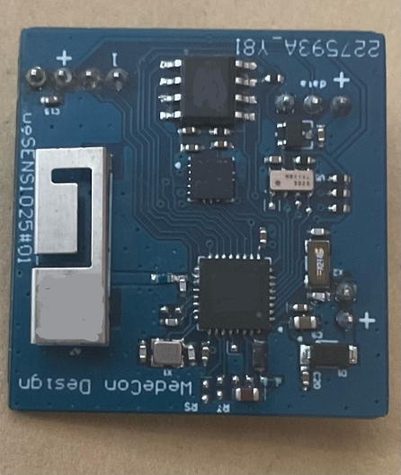 Bluetooth & Zigbee tracking sensor module…super mini 20mm x 20mm sized.Temperature 0.1 degree resolution and moisture sensors.6 axis acceleration movement sense,64Mbit data storage, Real time clock, Deep sleep mode.Waterproof enclosure down to minus 40 degree ..CE & RED2014 certified